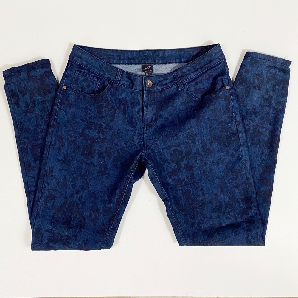 Decoded Floral Embellished Jeans